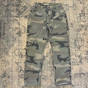 Cargo camo pants
